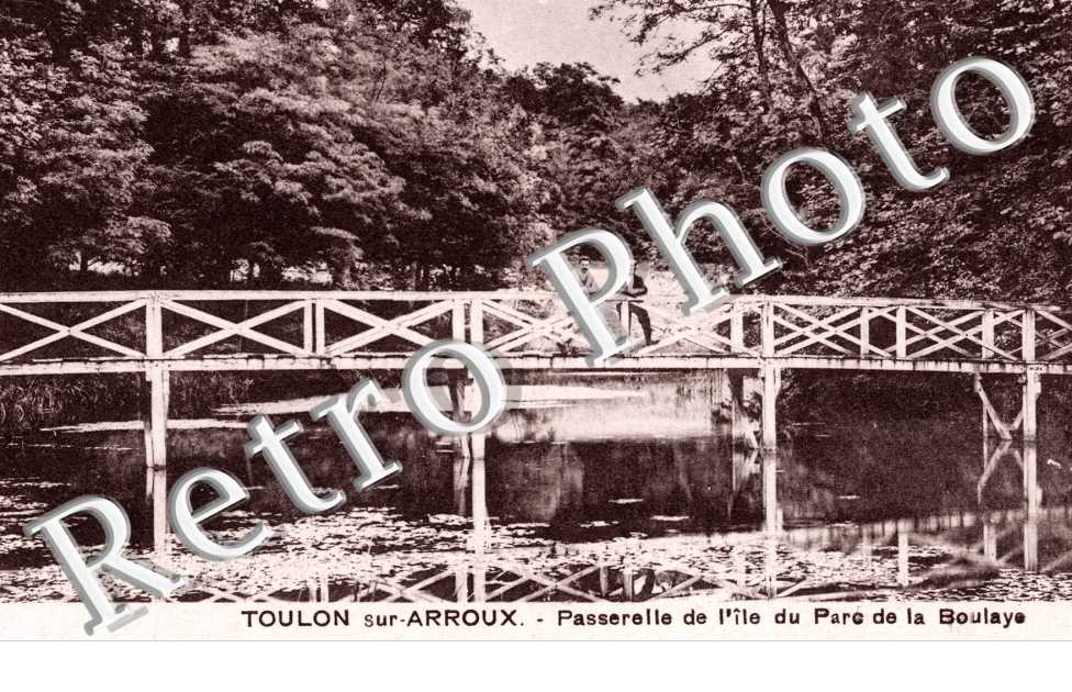 Passerelle de l'Ile du Parc de la Boulaye