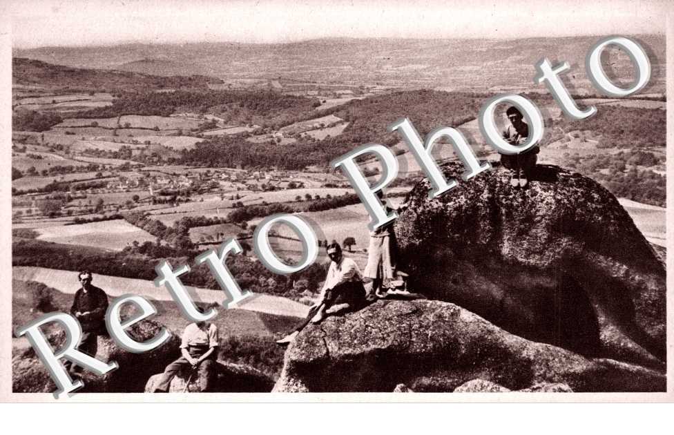 Rochers du Prepotey et vue sur la Tagniere