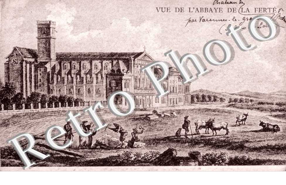 Vue de l'Abbaye de La Ferte