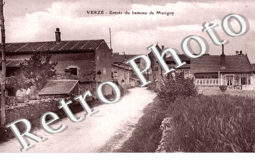 entree du hameau de Marigny