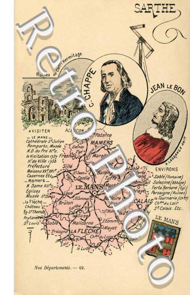 La carte geographique