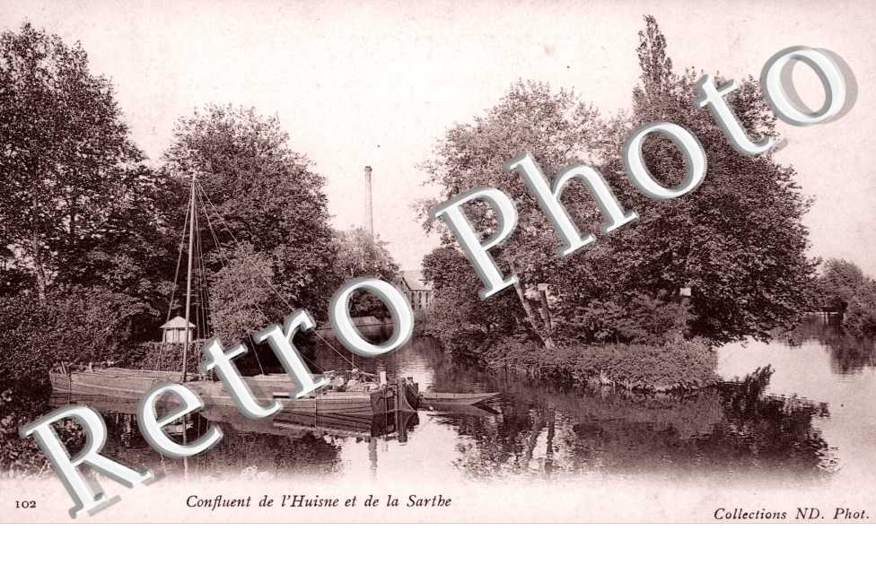 Confluent de l'Huisne et de la Sarthe
