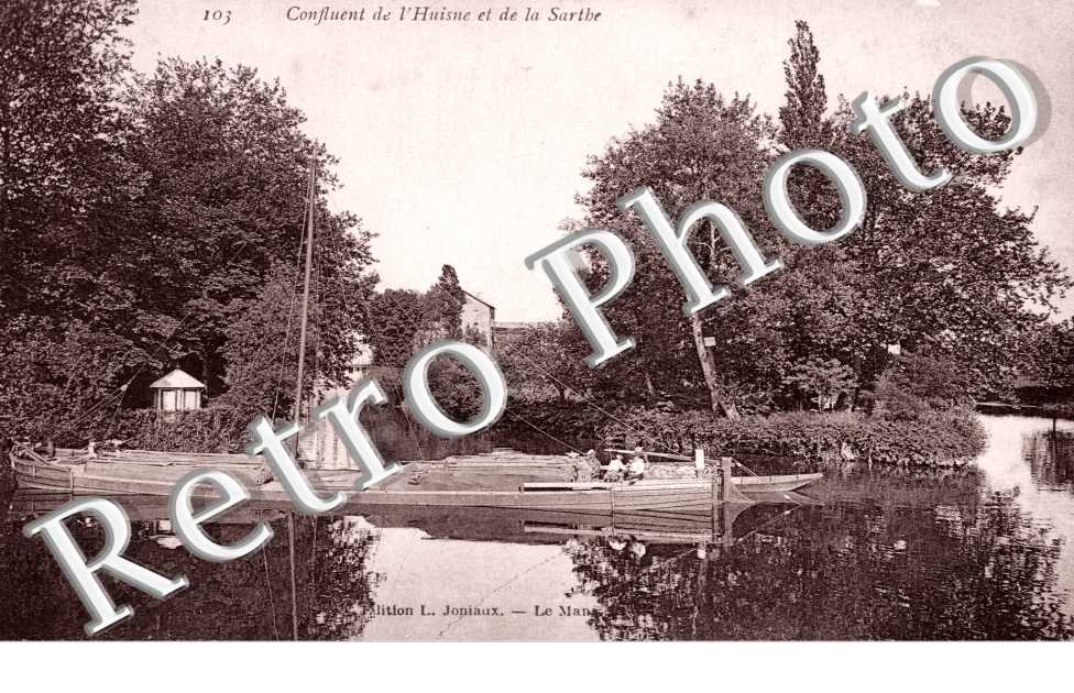 Confluent de l'Huisne et de la Sarthe
