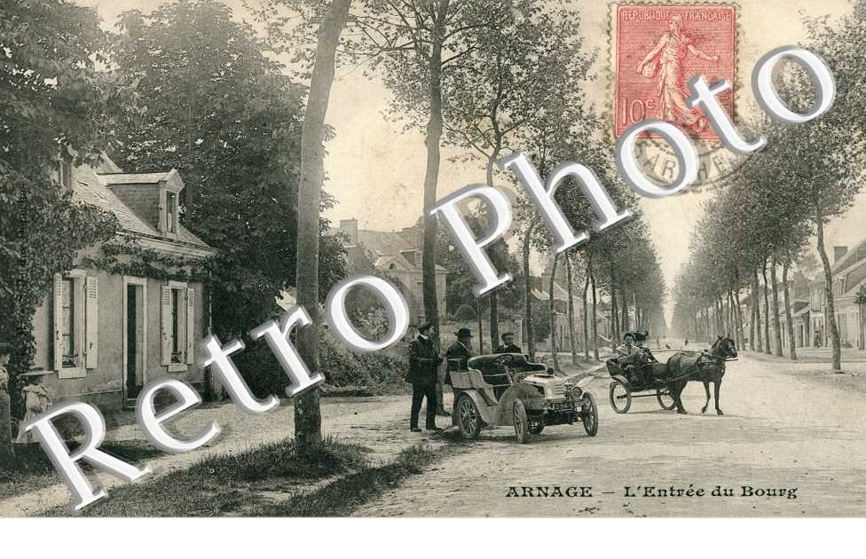 l'entree du bourg