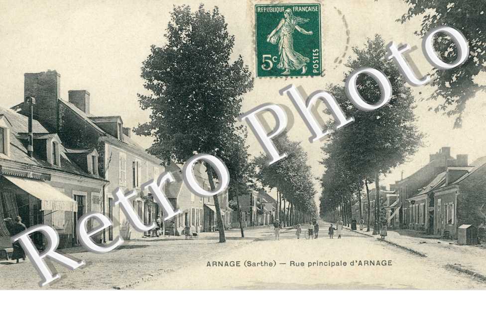 rue principale d'arnage