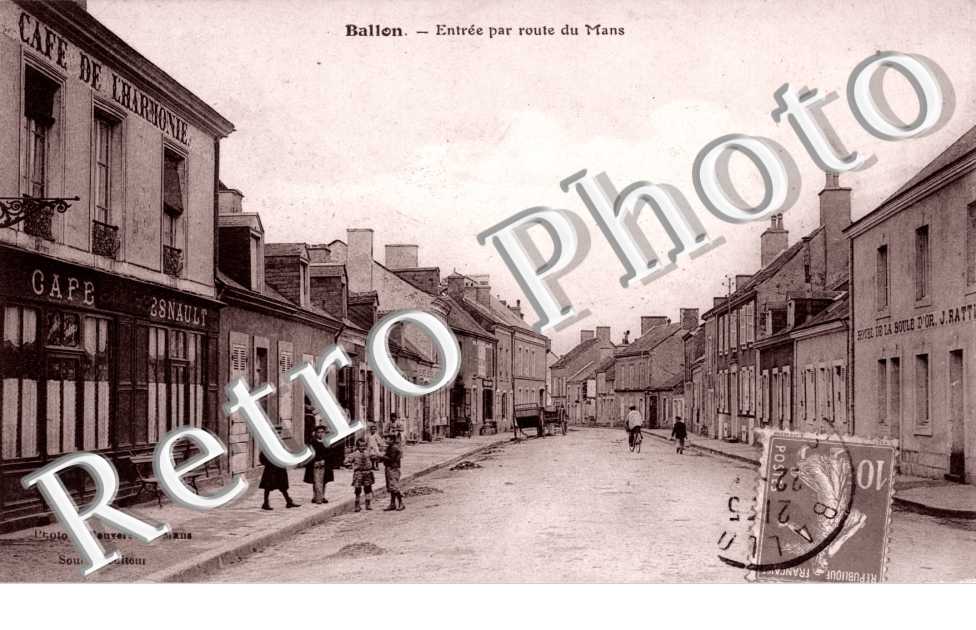 entree par route du Mans