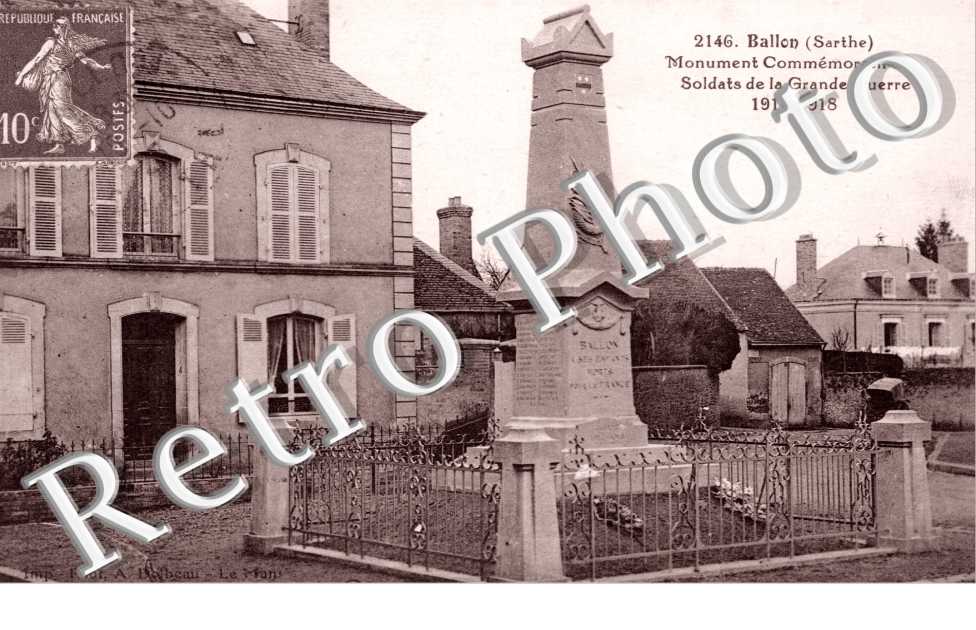 monument commemoratif des soldats de la Grande Guerre