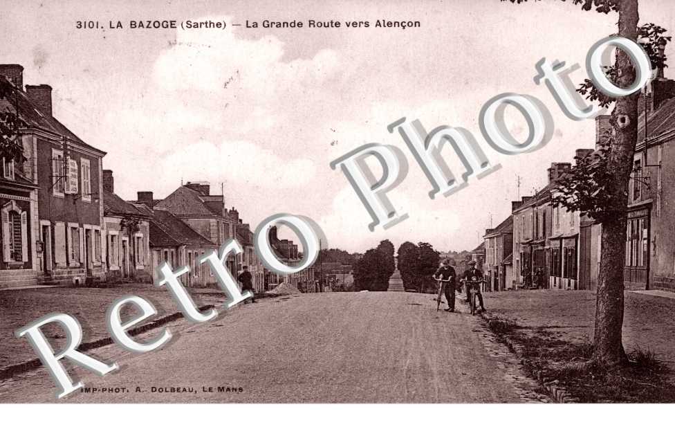 la Grande Route vers Alencon