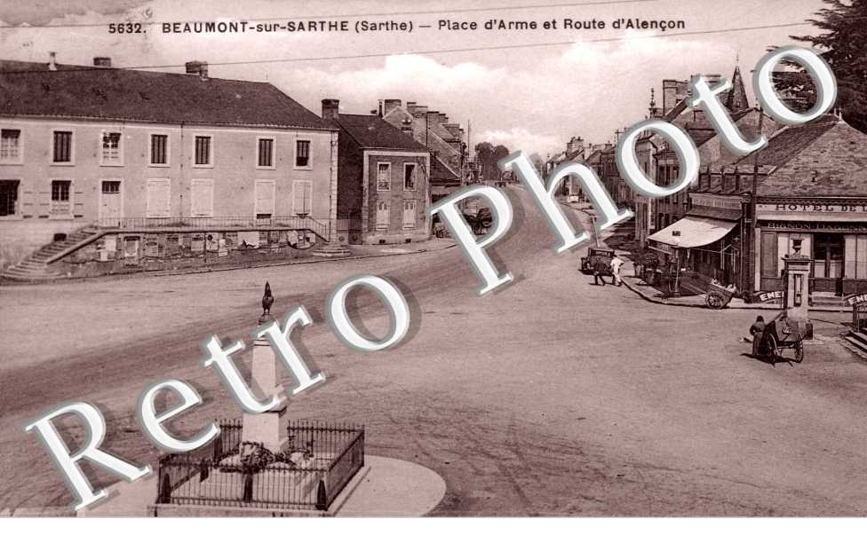 Place d'Armes et Route d'Alencon