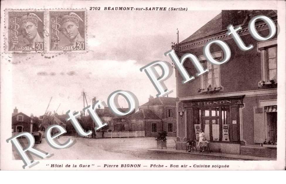 Hotel de la Gare, Pierre Bignon