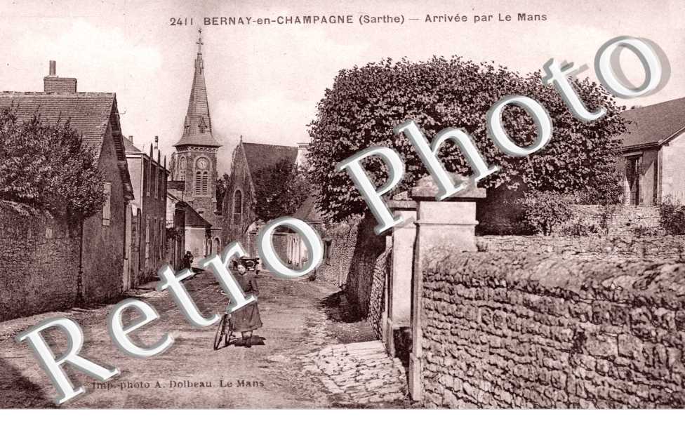 arrivee par Le Mans