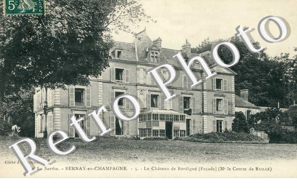le château de Bordigné (façade)