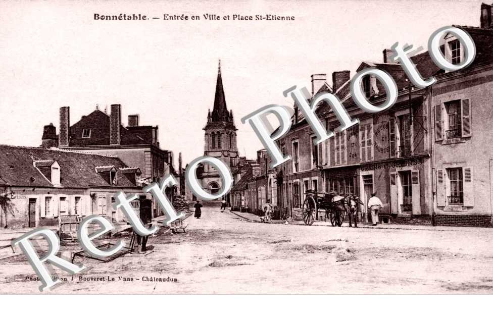 entree en ville et place Saint-Etienne