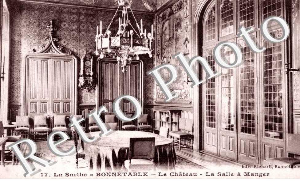Le chateau - la salle a manger