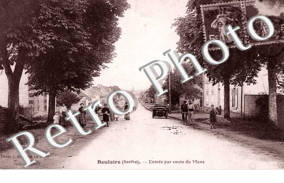 Entree par route du Mans