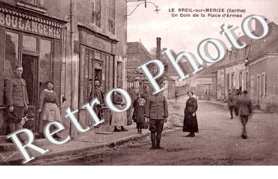 un coin de la place d'armes