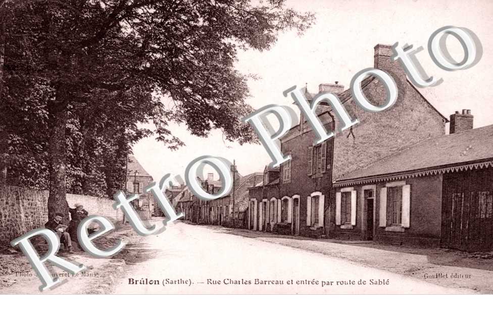 rue charles barreau et entree par route de sable