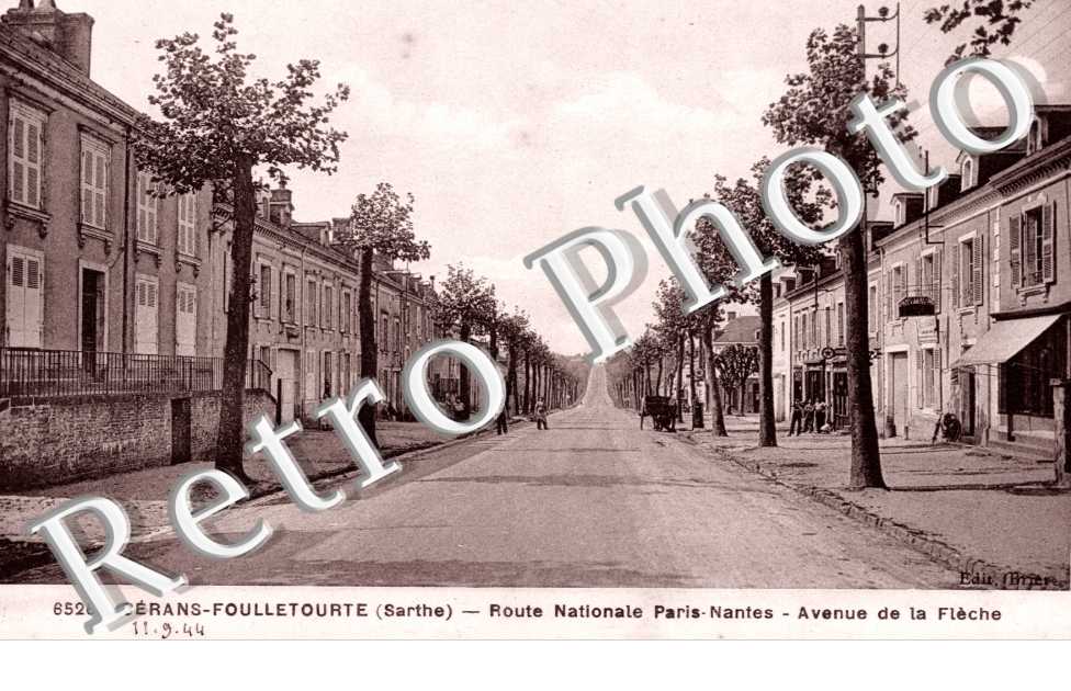 Route nationale  Paris-Nantes - Avenue de la fleche