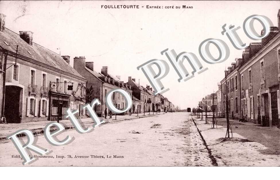 Entree côté du Mans