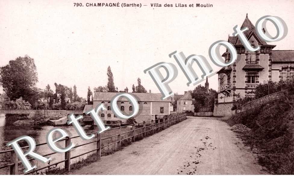 villa des lilas et moulin