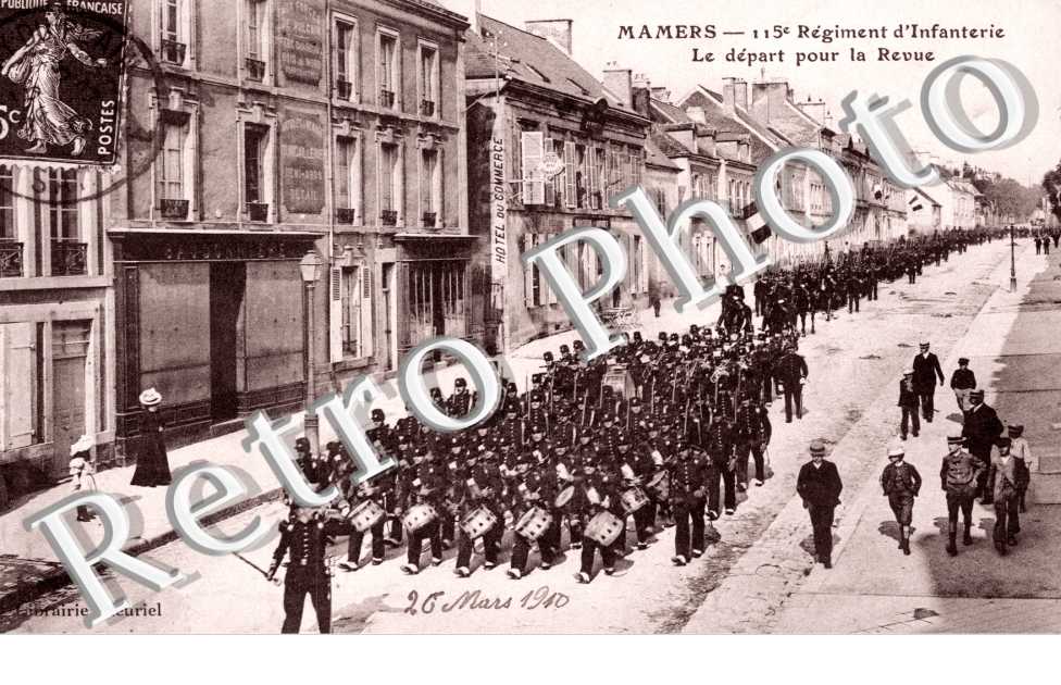 Le 115eme regiment d'infanterie