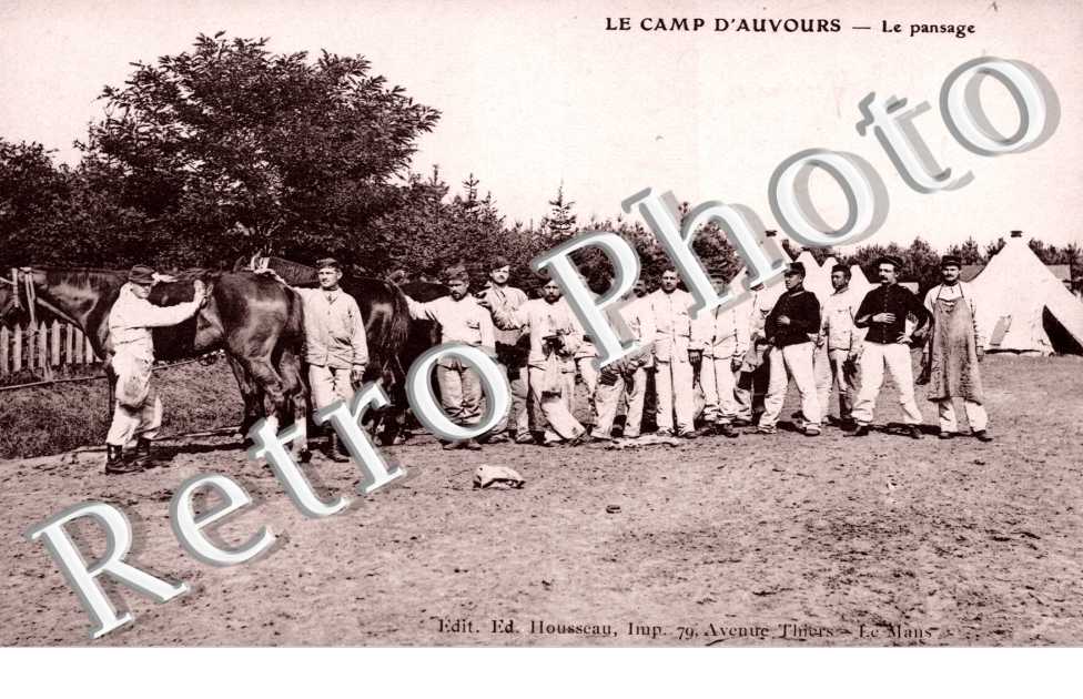 Le Camp d'Auvours, le Pansage