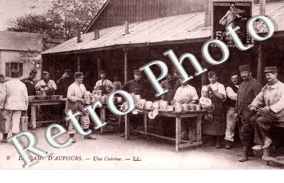 Le Camp d'Auvours, une cuisine
