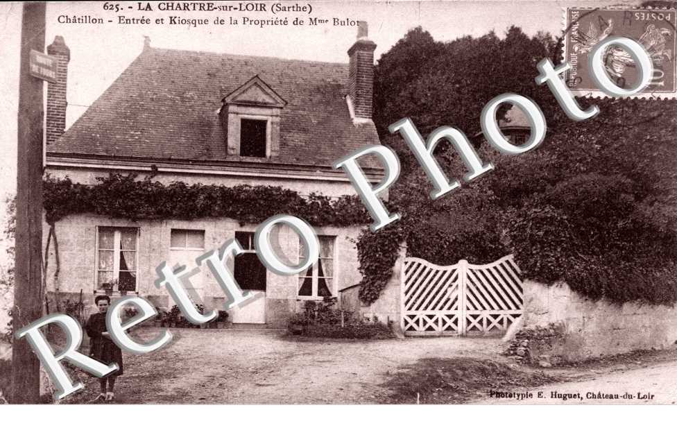 entree et kiosque de la Propriete de Mme Bulot