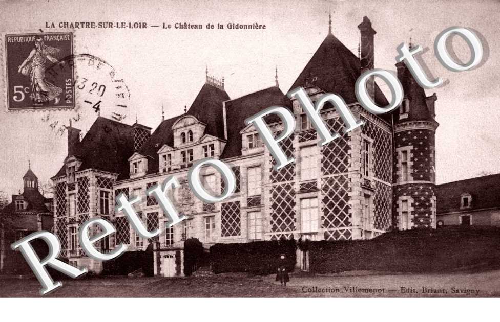 le chateau de la Gidonniere