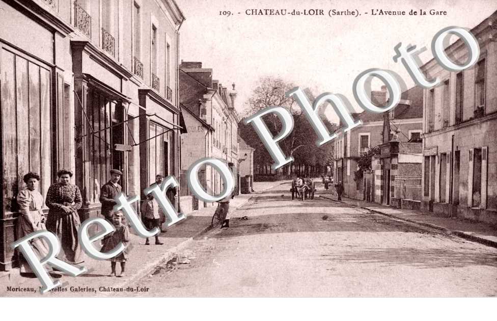 l'avenue de la gare