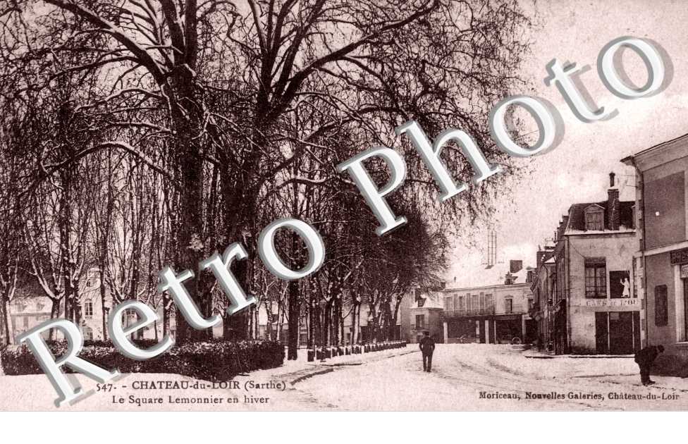 Le Square Lemonnier en hiver