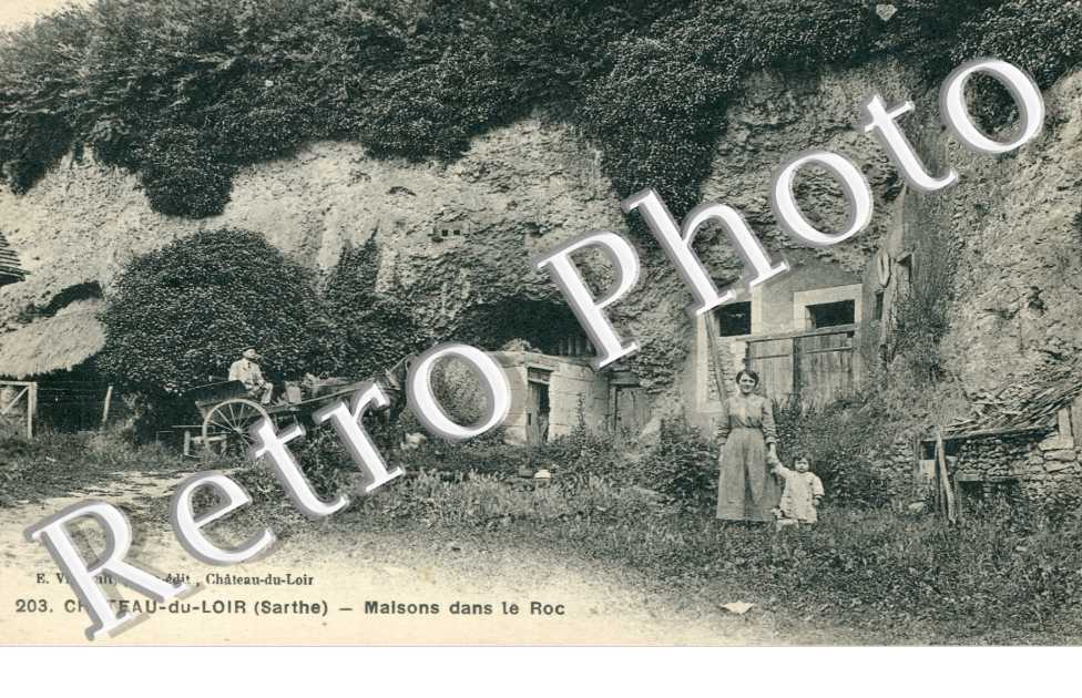 Maisons dans le Roc