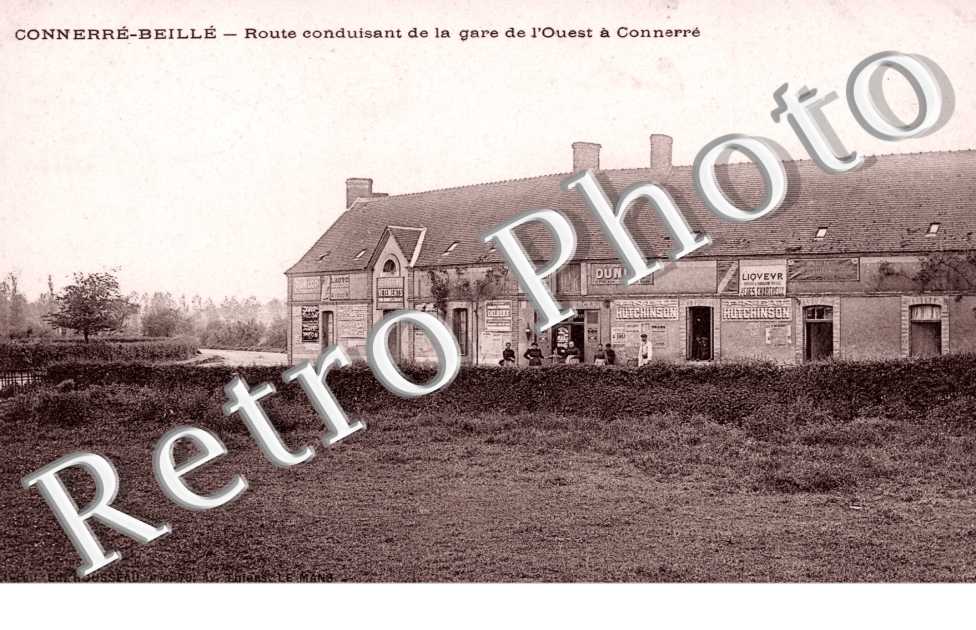 Route conduisant de la Gare de l'Ouest a Connerre