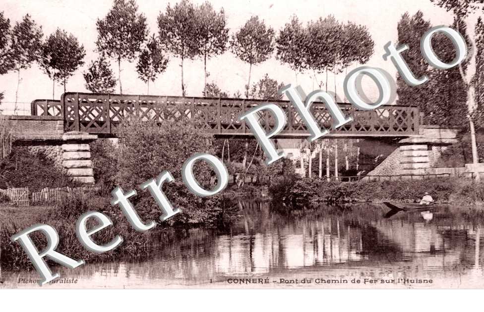 Pont du Chemin de Fer sur l'Huisne