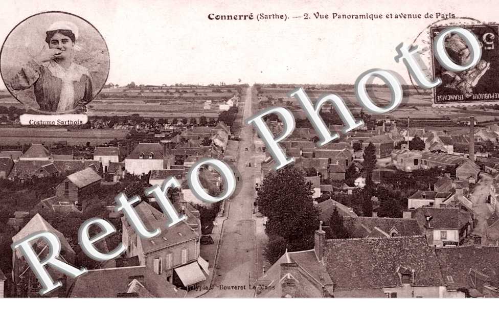 vue panoramique et avenue de paris