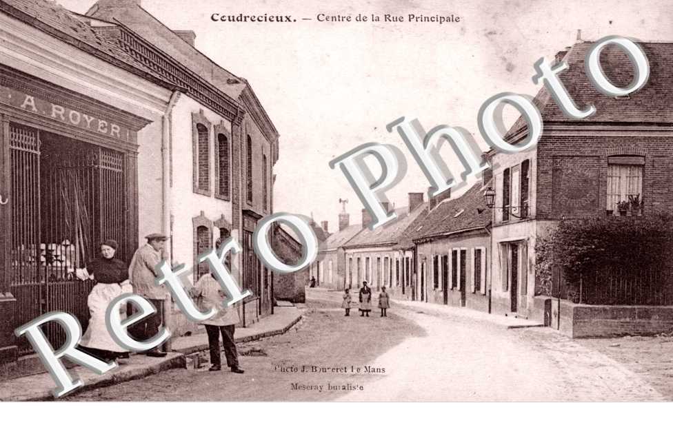 centre de la rue principale