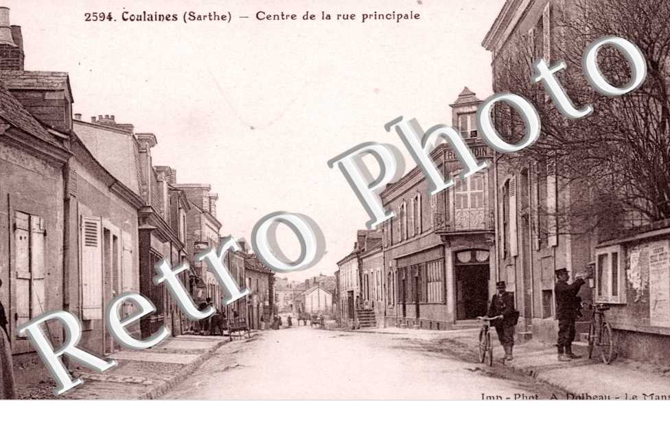 centre de la rue principale