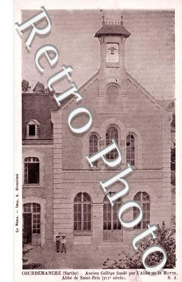 Ancien collège fondé par l'Abbé de la Motte, Abbé de Saint Prix