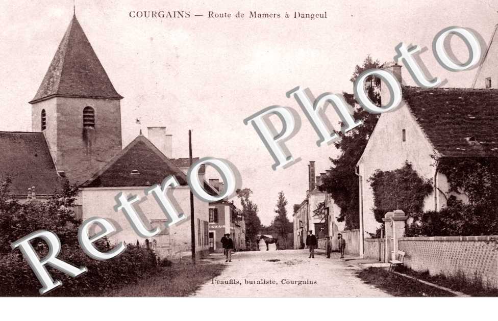 Route de Mamers a Dangeul