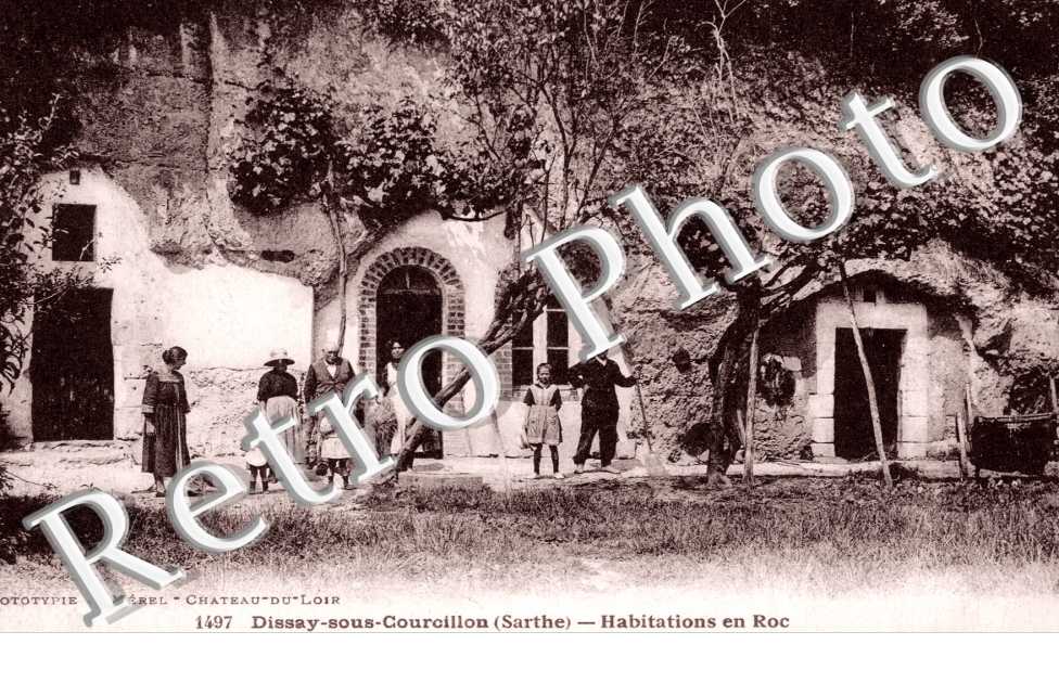 habitation en roc