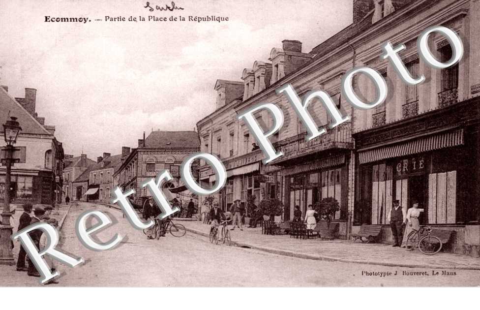 Partie de la place de la republique