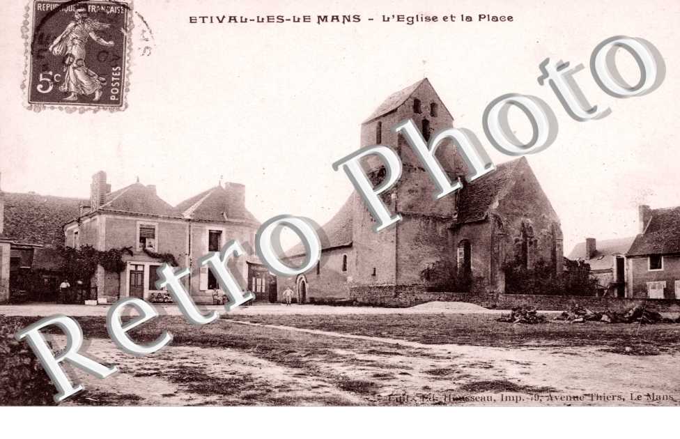 l'eglise et la place