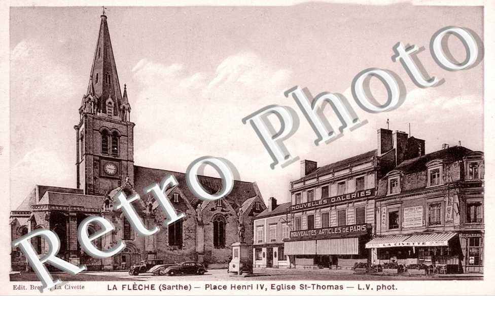 Place Henri IV, Eglise Saint-Thomas