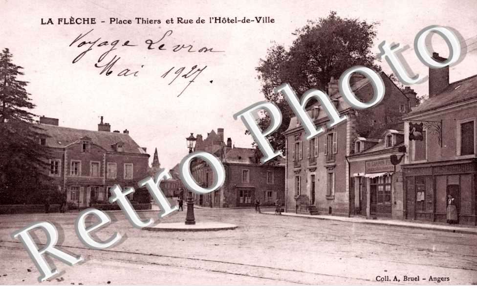 Place Thiers et Rue de l'Hotel-de-Ville