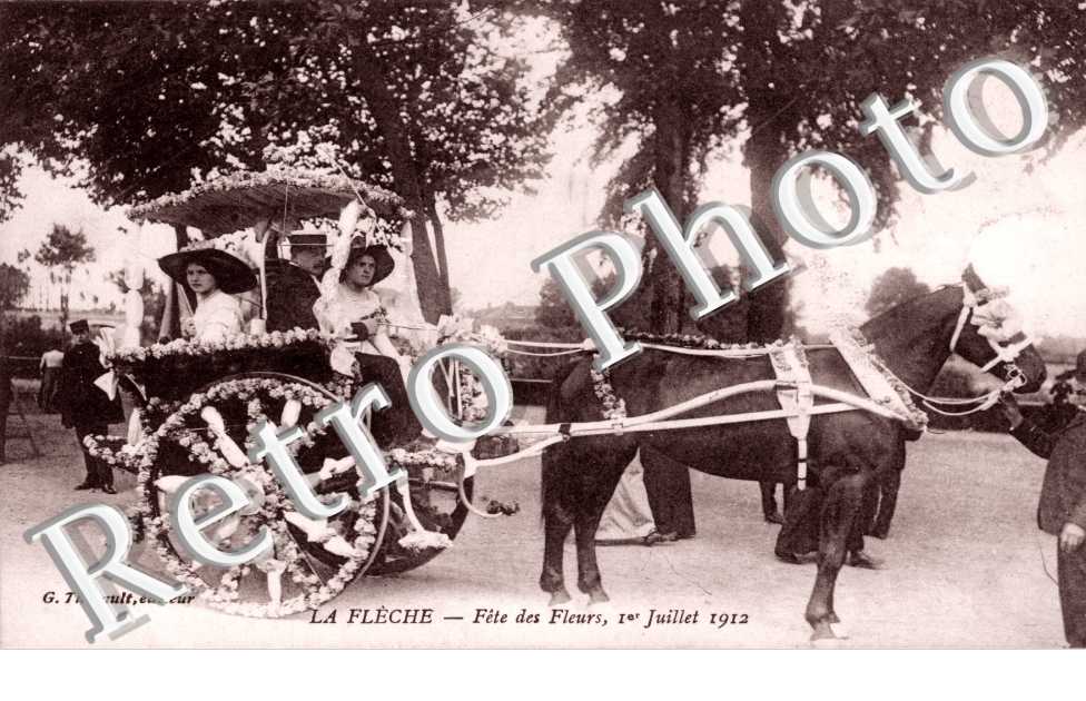 Fete des fleurs 1er juillet 1912