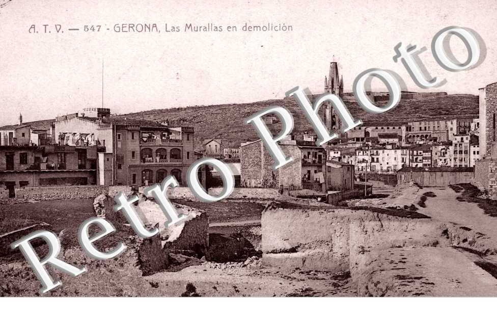 las murallas en demolicion