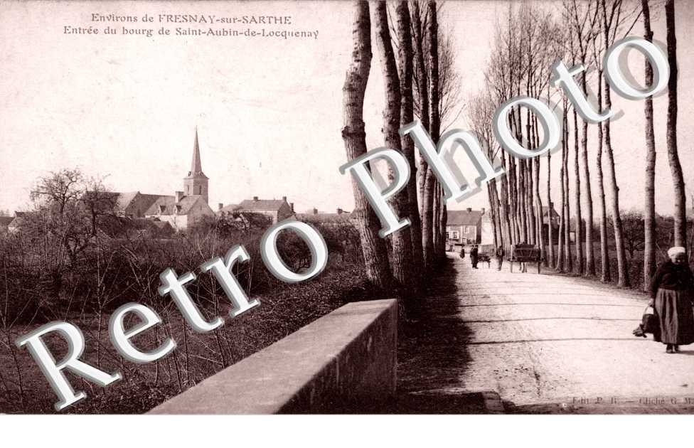 Entree du Bourg de Saint Aubin de Locquenay