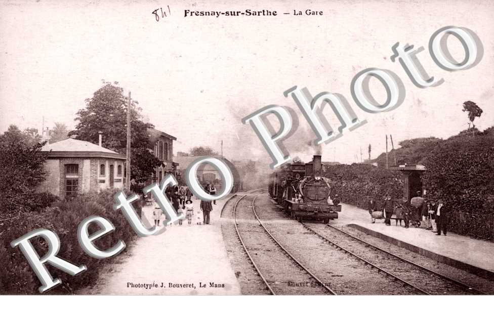 La gare - locomotive