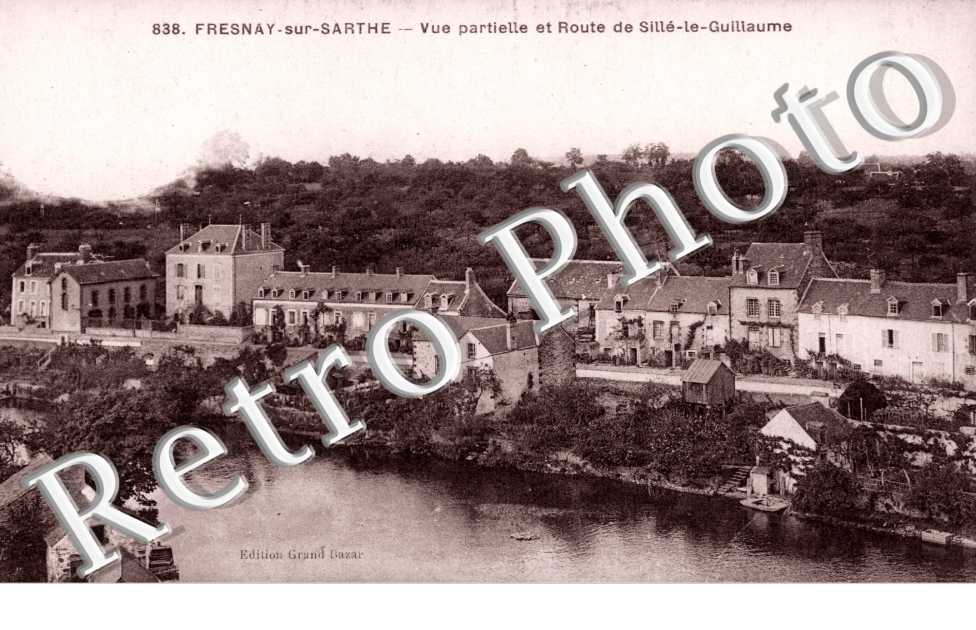 Vue Partielle et Route de Sille-le-Guillaume