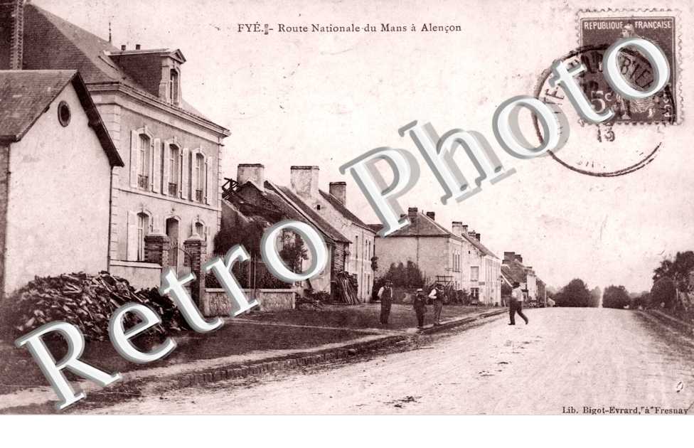 route nationale du Mans a Alencon